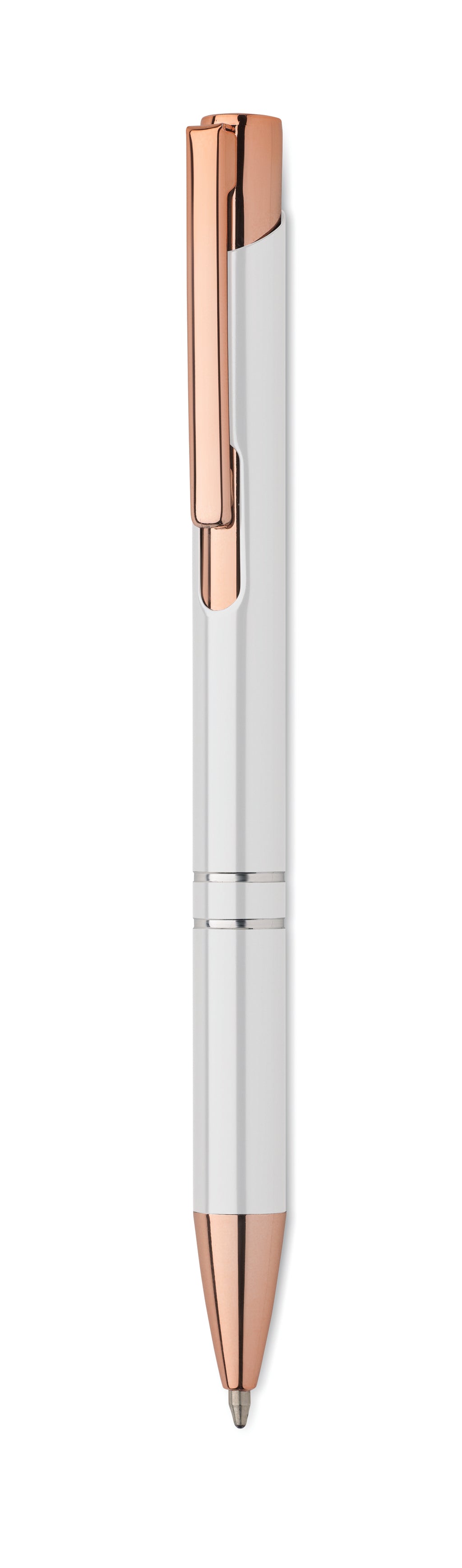 BERN ROSE – Recycled aluminium pen – White