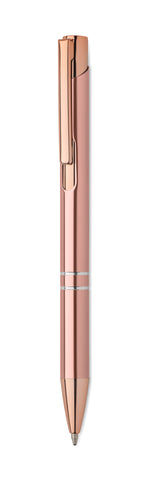 BERN ROSE – Recycled aluminium pen – Beige/Red