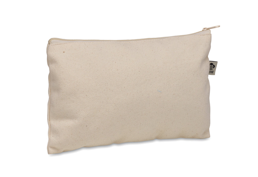 PESACARA – Cosmetic bag cotton 340 gr/m² – Beige