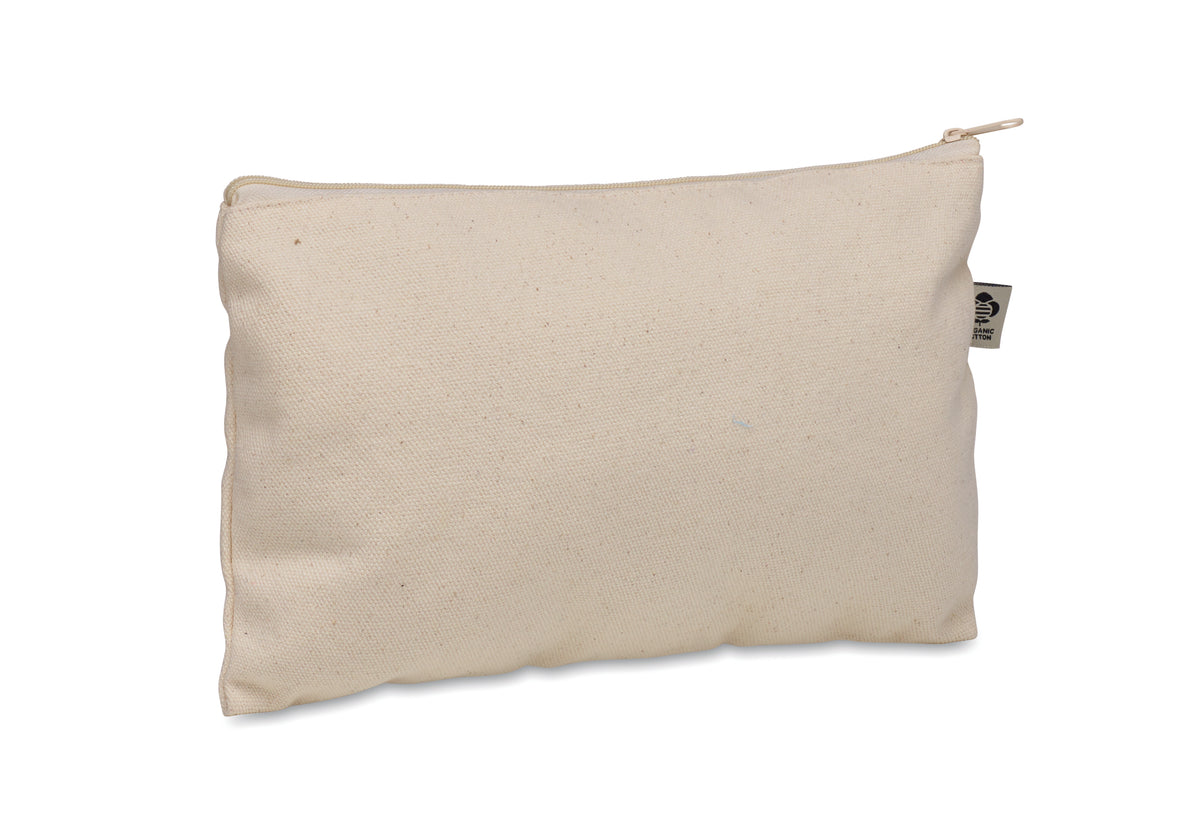 PESACARA – Cosmetic bag cotton 340 gr/m² – Beige