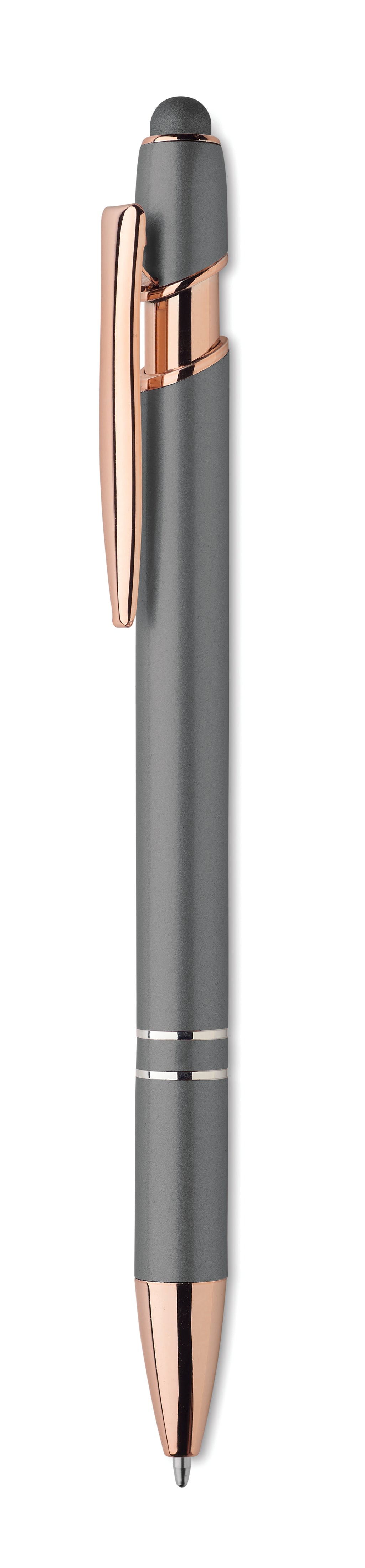 SCRIBBLE – Recycled aluminium pen – Stone Grey