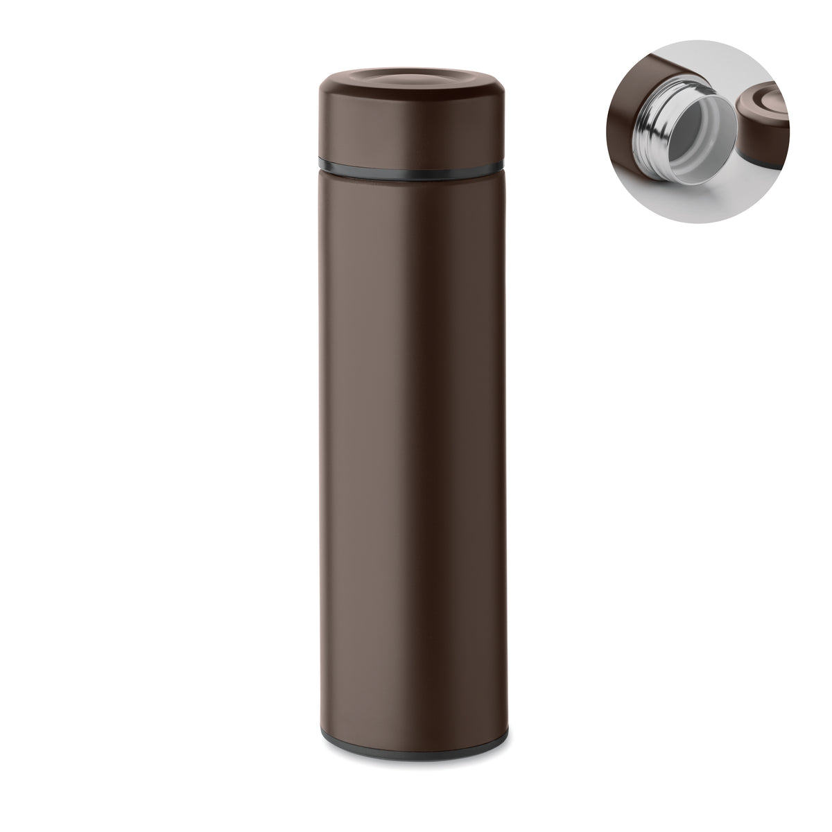 NUNAVUT – Double wall bottle 420 ml – Chocolate