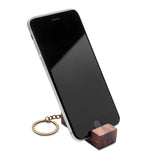 CODE – Key ring with phone stand – item picture open