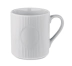 RIBMUG – Ribbed ceramic mug mat 340 ml – White