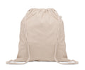 CABETRI – Recycled cotton drawstring bag – Beige