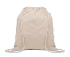 CABETRI – Recycled cotton drawstring bag – Beige