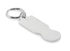 TOKLEY – Key ring with trolley token – Silver