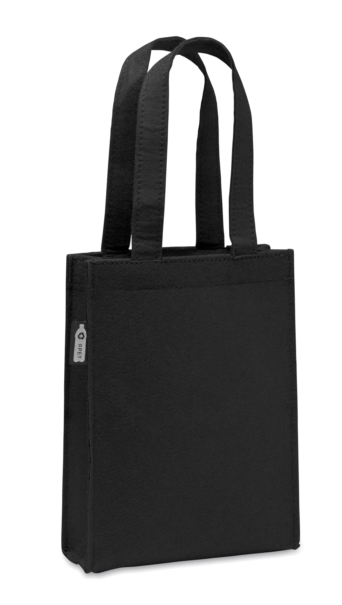 FELTOTE – Small RPET felt gift bag – Black