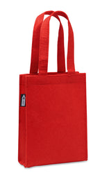 FELTOTE – Small RPET felt gift bag – Red