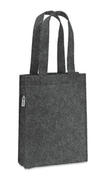 FELTOTE – Small RPET felt gift bag – Stone Grey