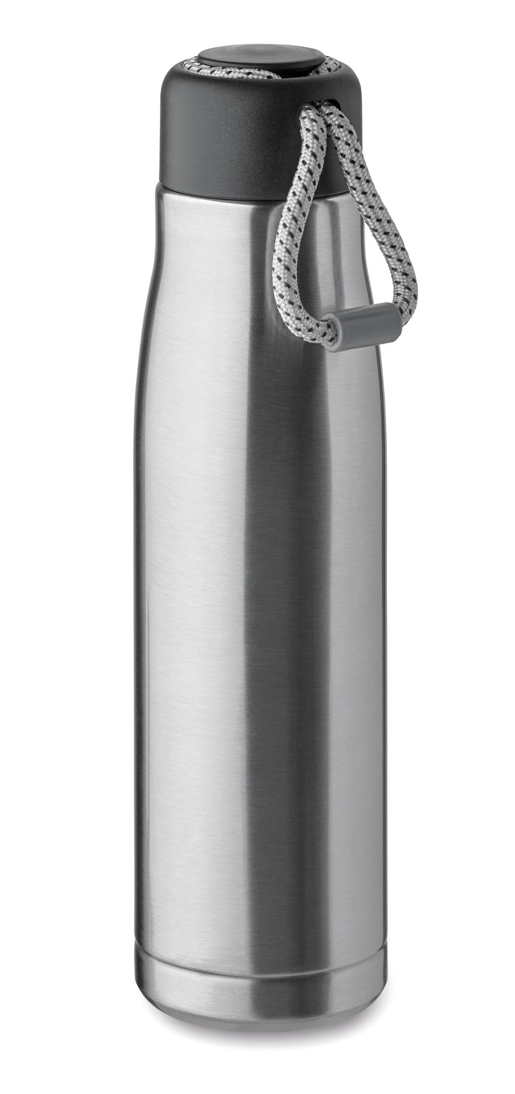 CORDLE – Double wall bottle 500 ml – Matt Silver