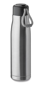 CORDLE – Double wall bottle 500 ml – Matt Silver
