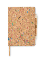 CORNOTA – A5 cork coloured notebook – item picture back