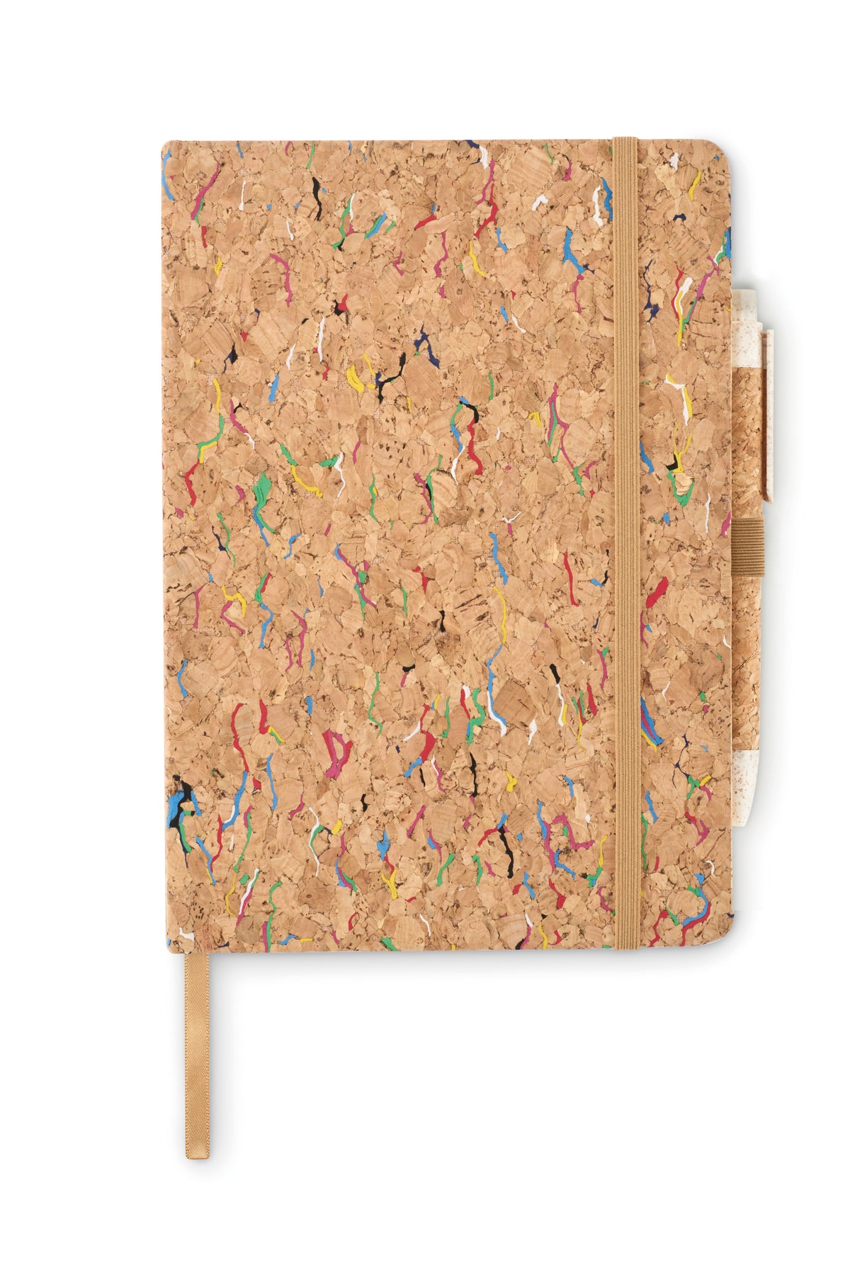 CORNOTA – A5 cork coloured notebook – item picture back