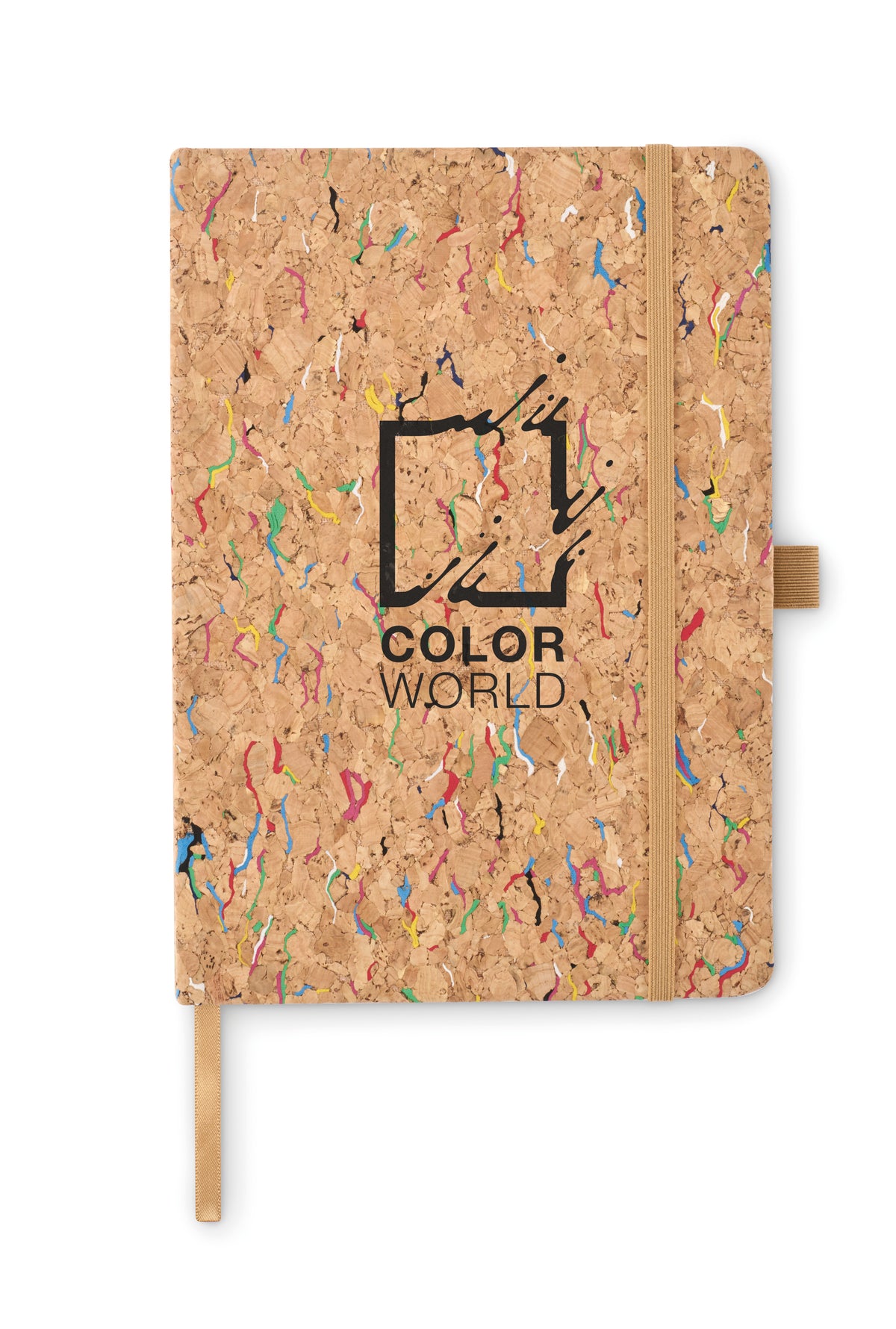 CORNOTA – A5 cork coloured notebook – item picture printed