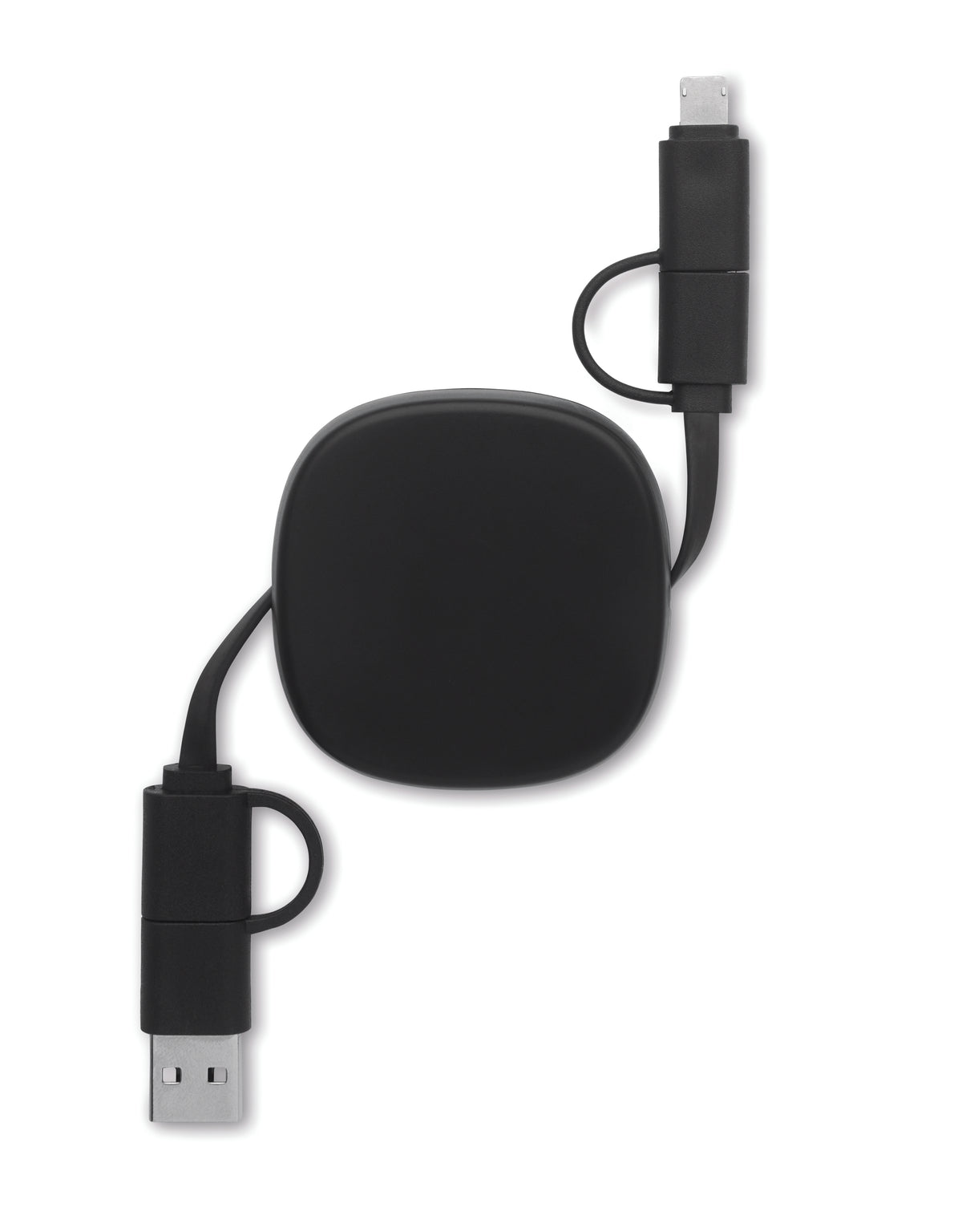 LINEA – 60W retractable charging cable – item picture side
