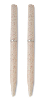 PEAT – Wheat straw/ABS twist pen set – item picture 6