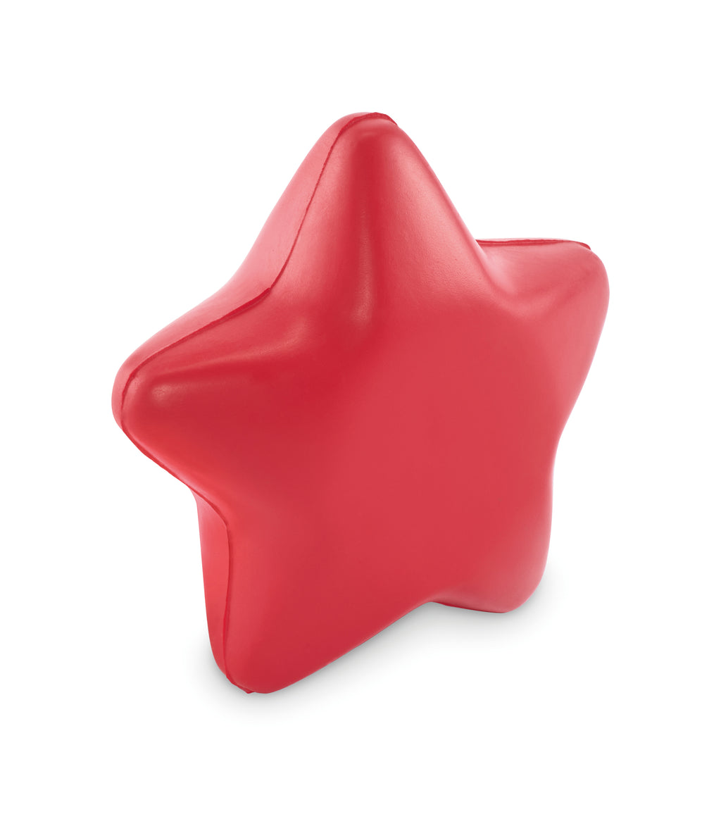 STARLY – PU anti-stress star – Red