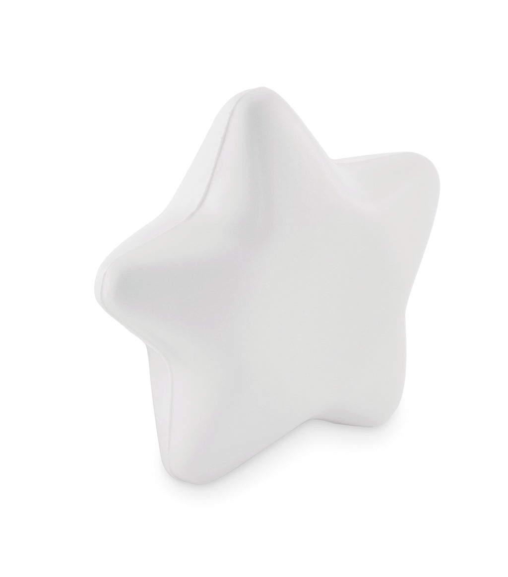 STARLY – PU anti-stress star – White