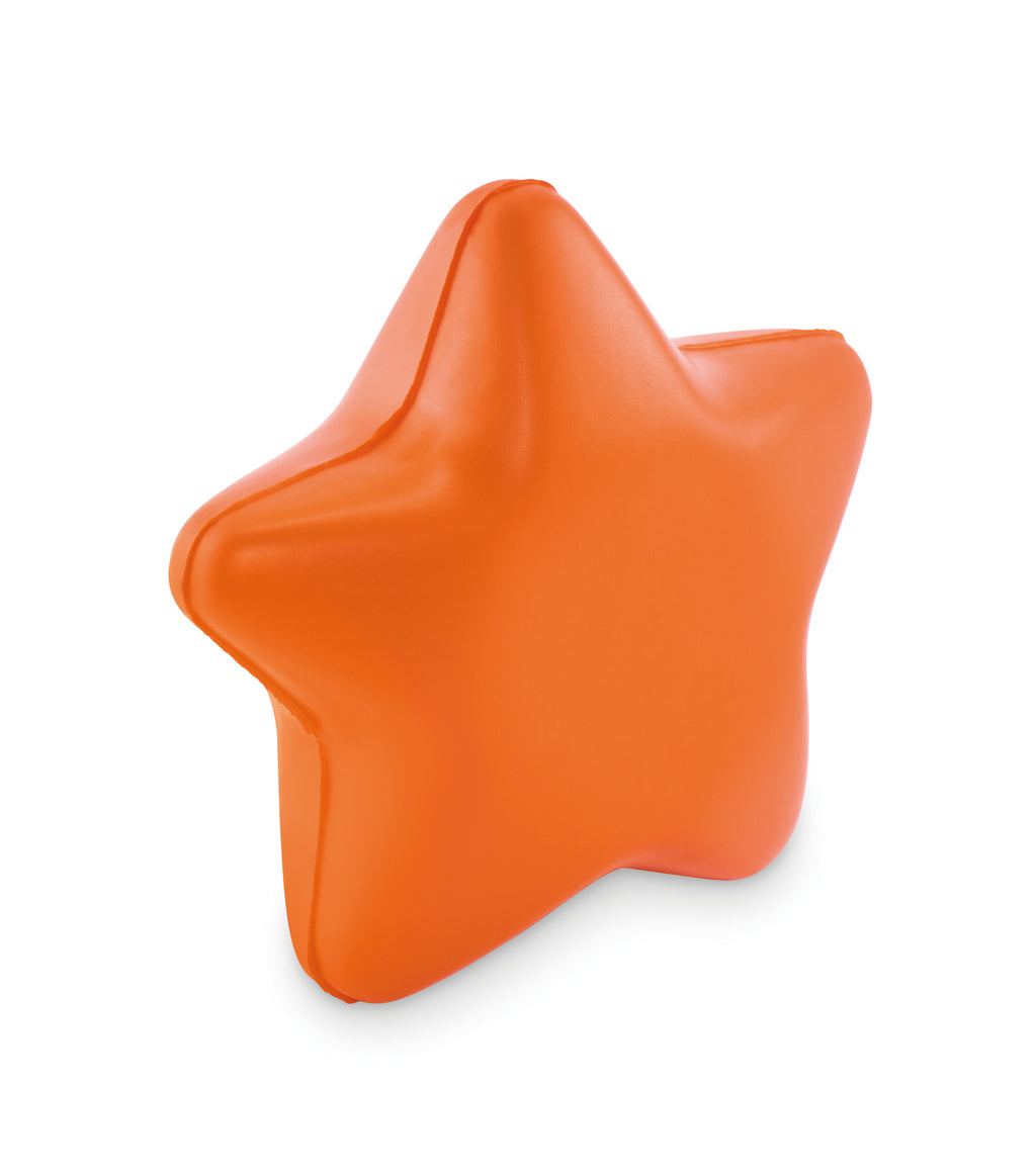 STARLY – PU anti-stress star – Orange