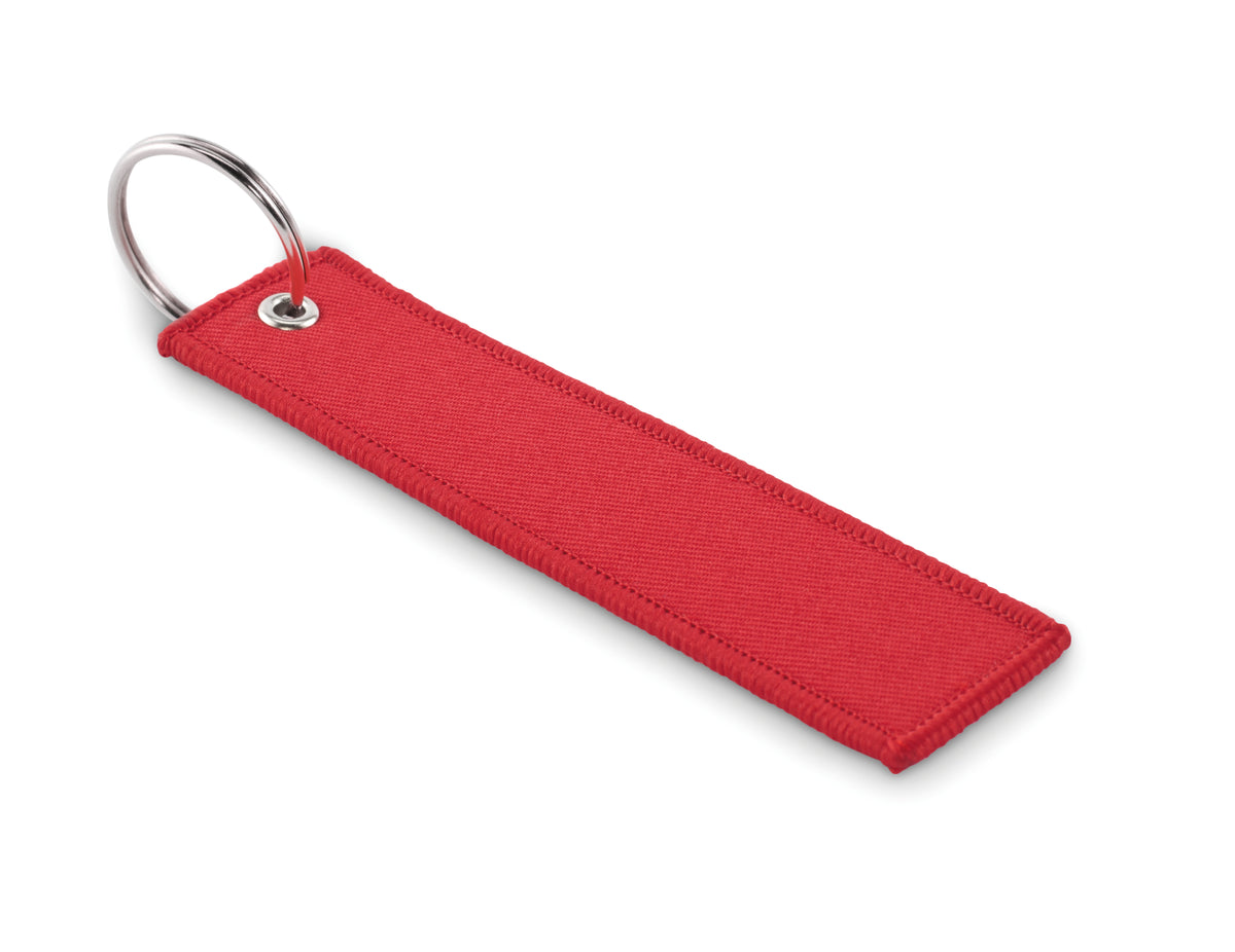 TAKEOFF – Remove before flight key ring – Red