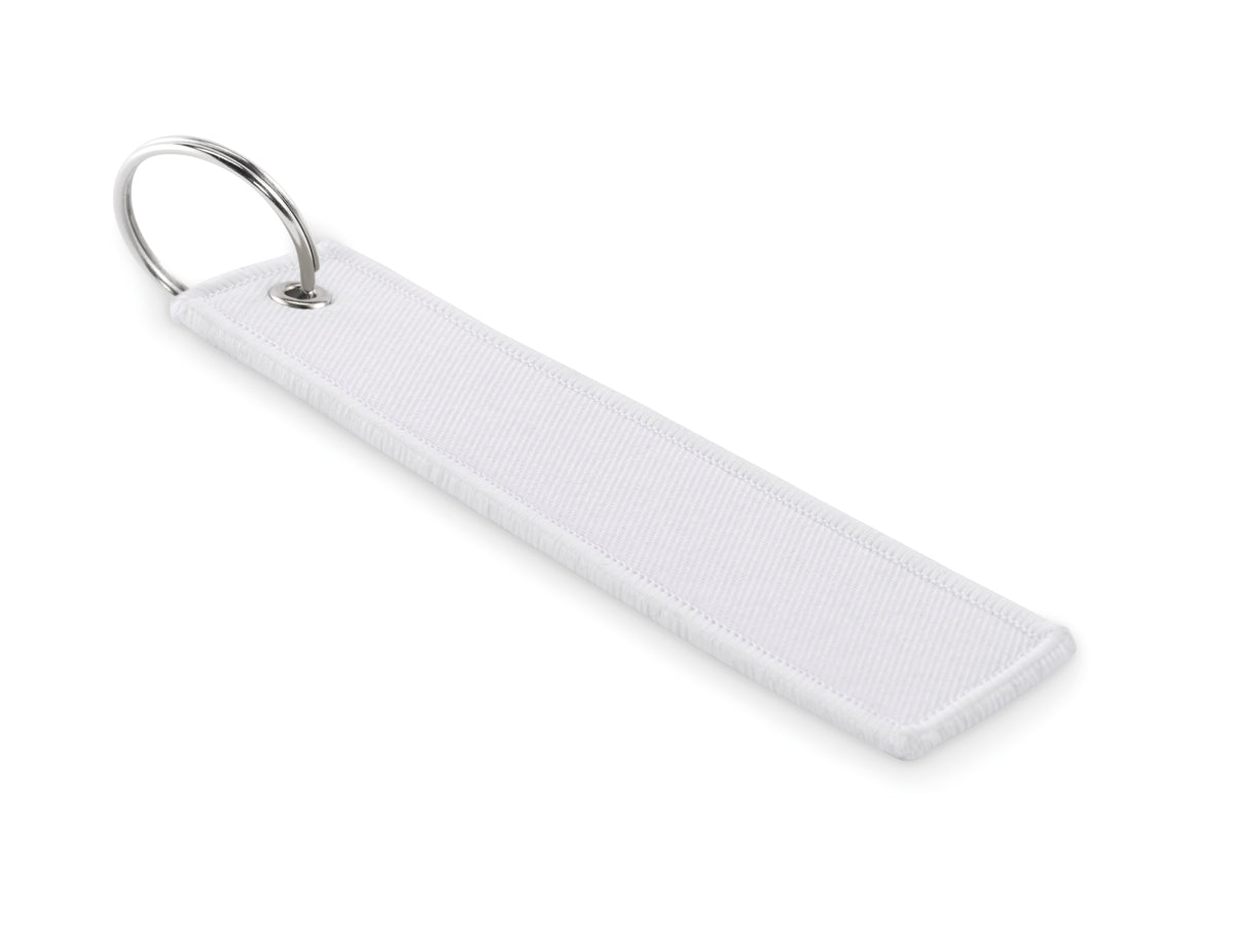TAKEOFF – Remove before flight key ring – White
