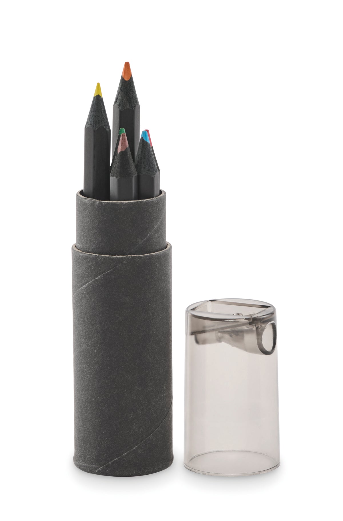 NEGRO – 6 black colouring pencils – Black