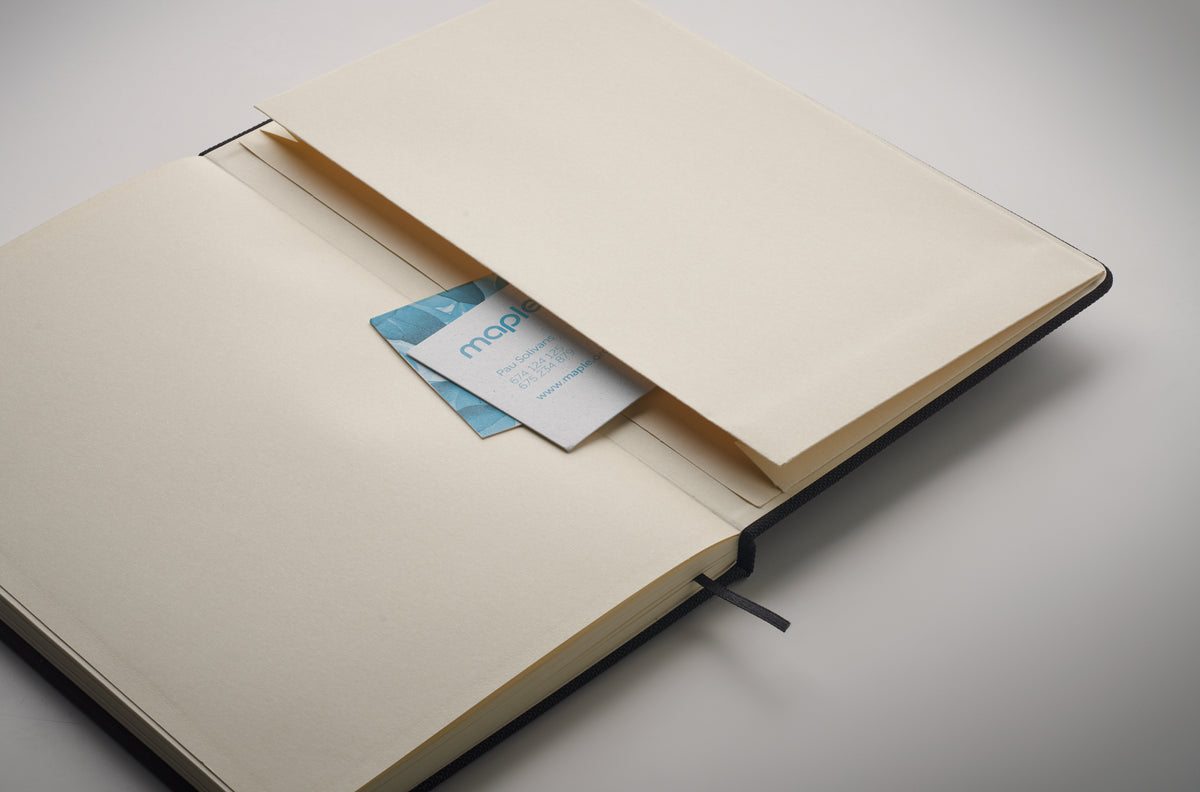 NOTA – A5 RPET notebook with pen – item picture printed