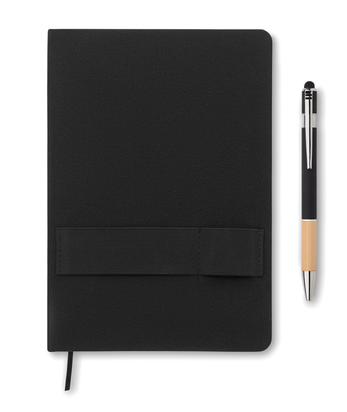NOTA – A5 RPET notebook with pen – item picture top