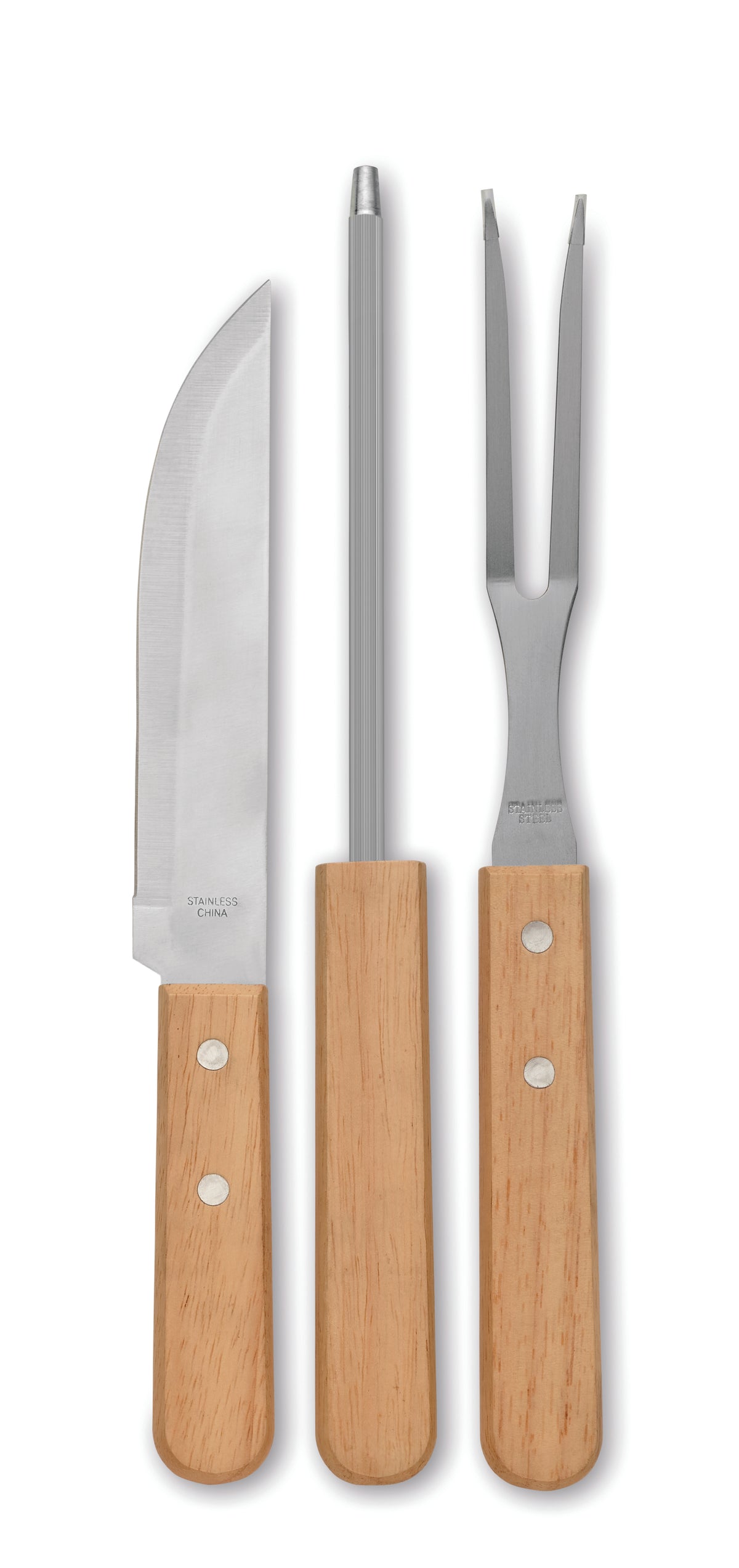 TOOLDERA – Stainless steel barbecue tools – item picture open