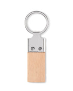 LLAVING – Key ring with beech wood – item picture back