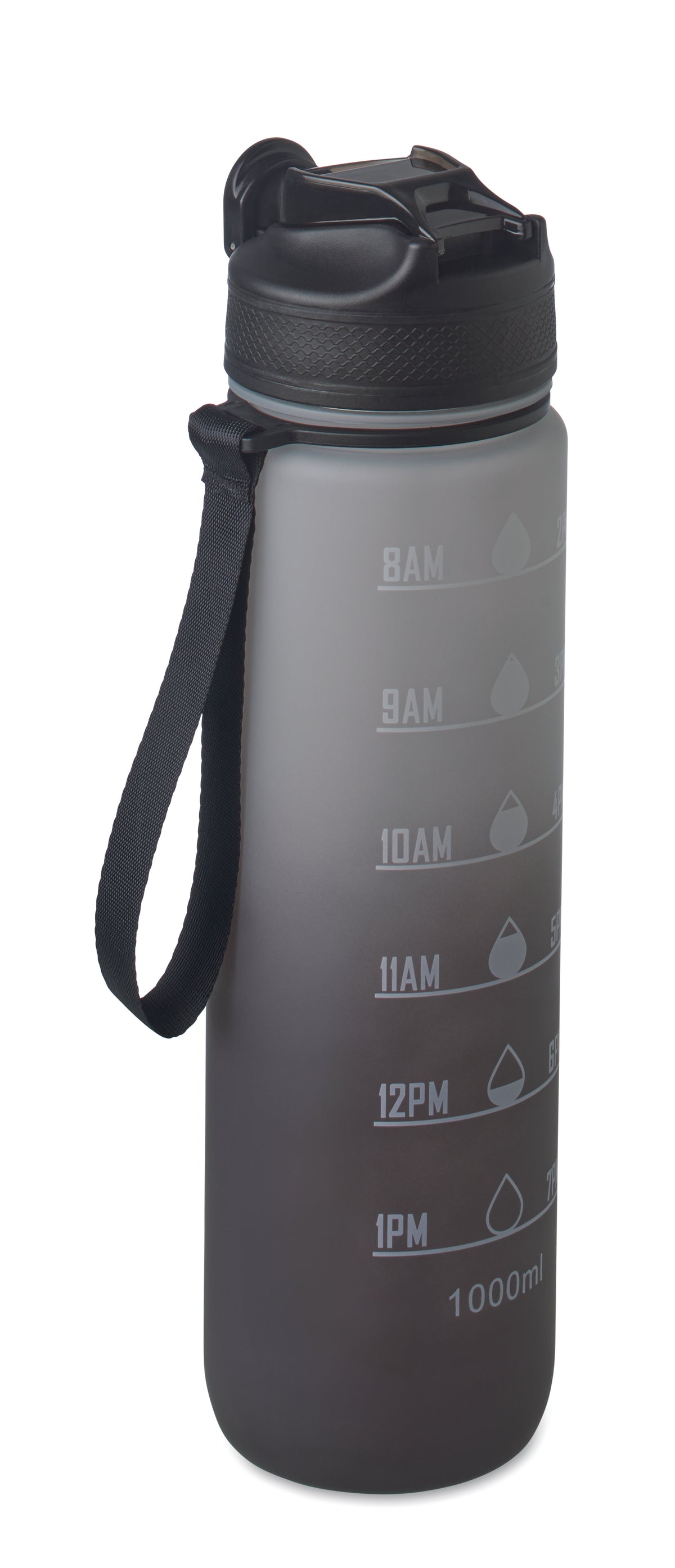 ACTIVATE – Sports water bottle RPET 1L – Black
