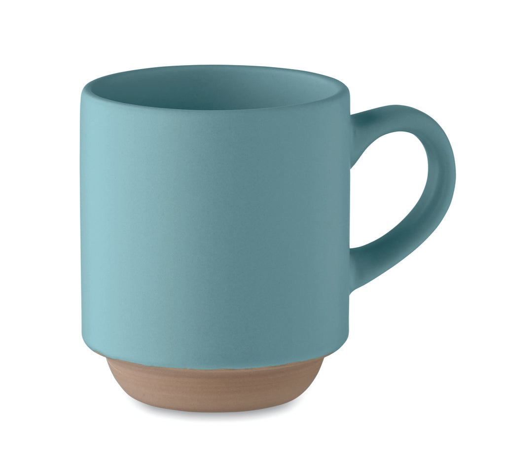 CERACK – Ceramic stackable mug 170 ml – Petrol