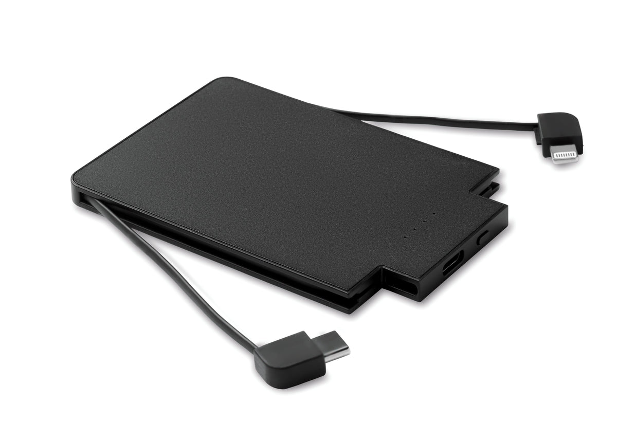 SLIMPO – Powerbank 2500mAh 10.5W – Black