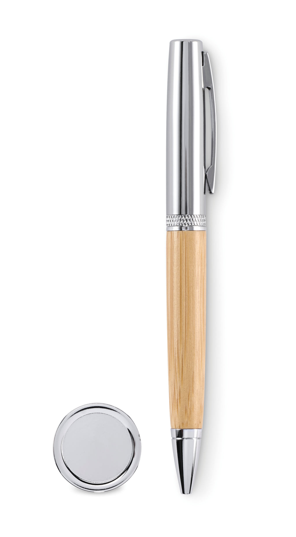 SIDEN – Metal twist ball pen in tube – item picture side