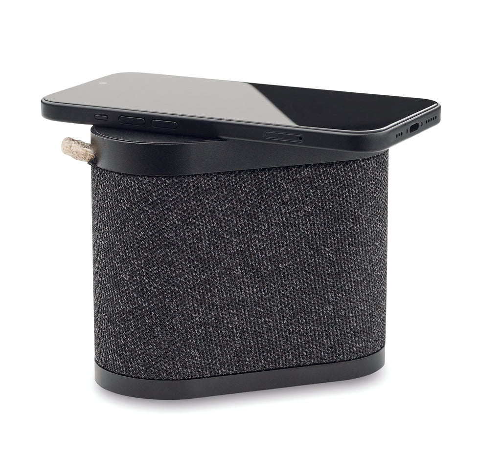 WUSIC – 15W wireless charger speaker – item picture side