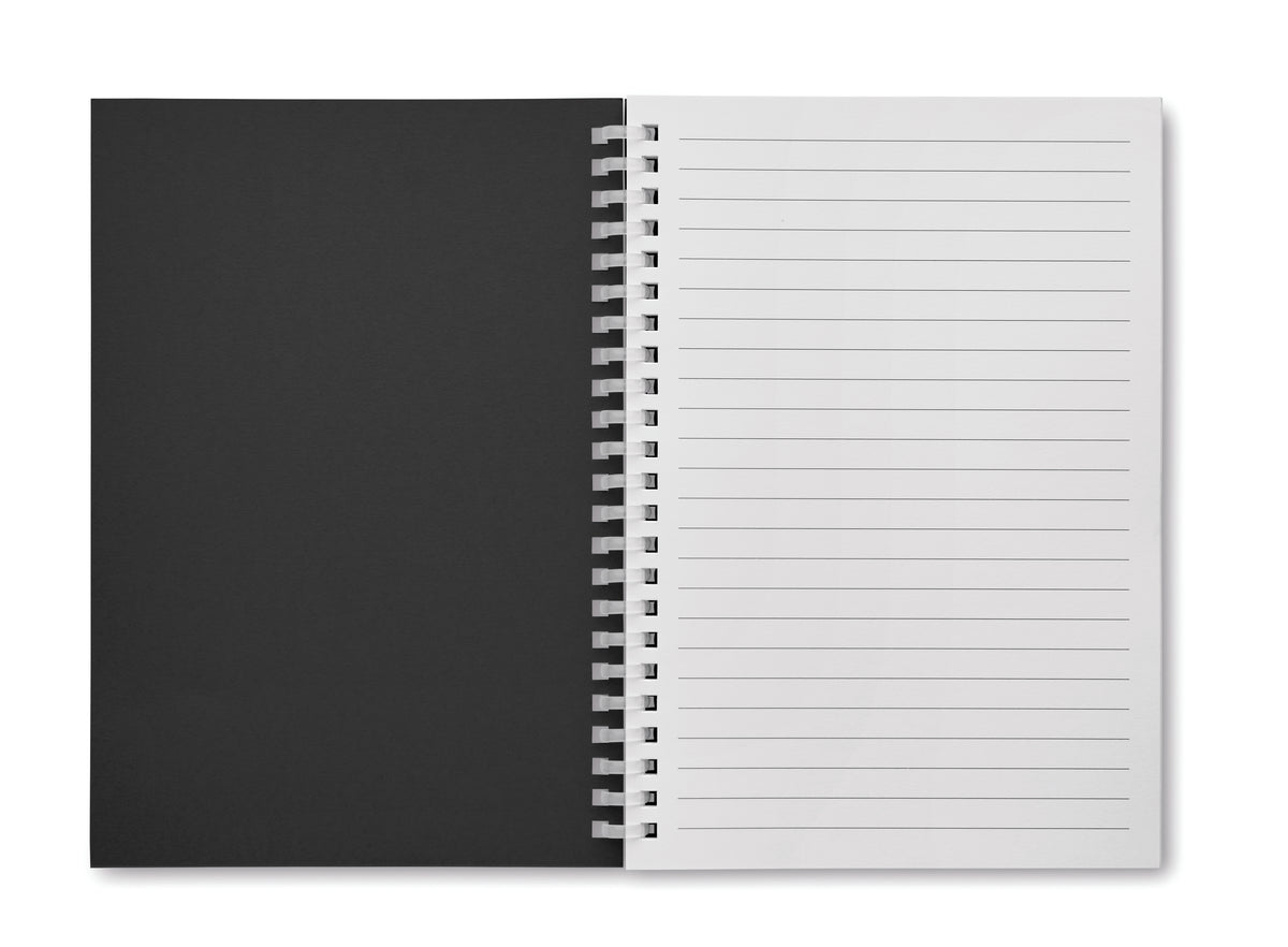 RECARNOTE – A5 recycled carton notebook – item picture open