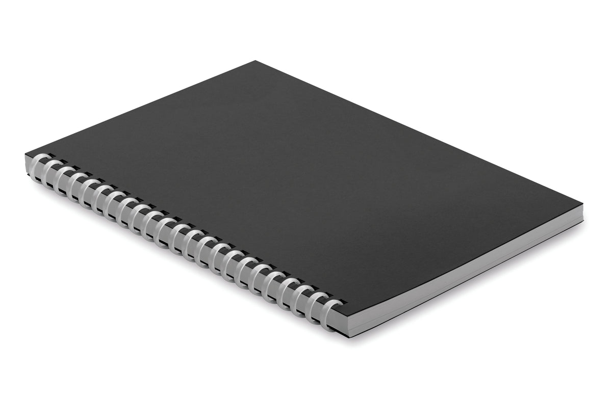 RECARNOTE – A5 recycled carton notebook – Black