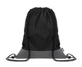 LIBAG – RPET PU drawstring bag 2 tone – Black
