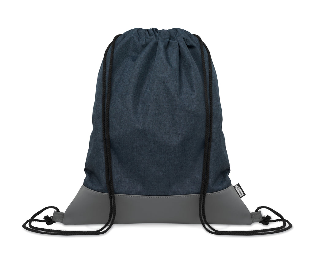 LIBAG – RPET PU drawstring bag 2 tone – French Navy
