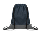 LIBAG – RPET PU drawstring bag 2 tone – French Navy
