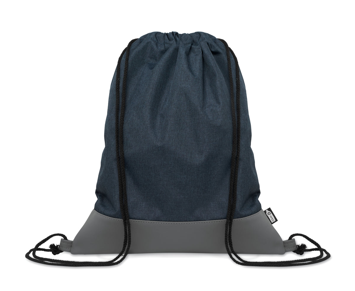 LIBAG – RPET PU drawstring bag 2 tone – French Navy