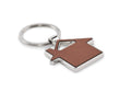 LOUSE – House shaped key ring – Brown