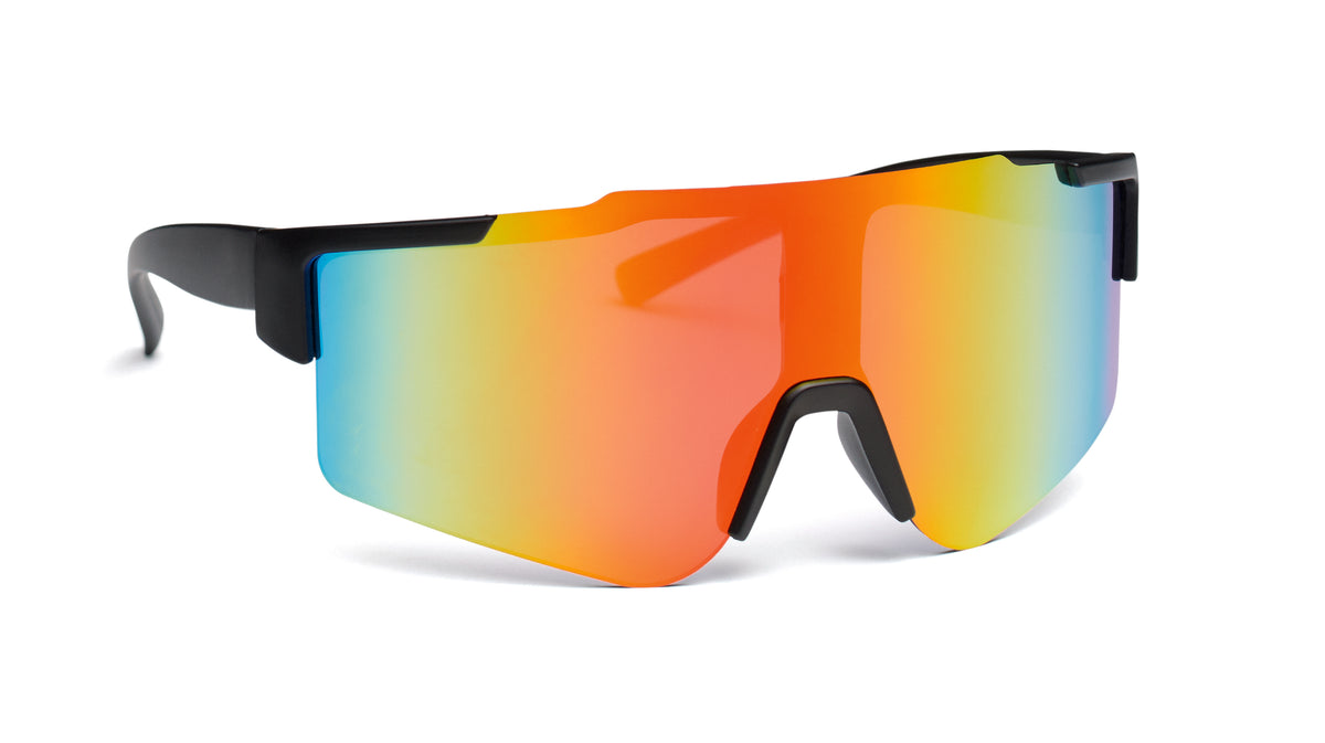 SHINE – Mirrored sports sunglasses – Multicolour