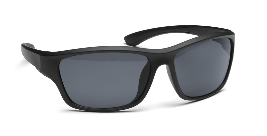 YUMA – Mirrored sport sunglasses UV400 – Black