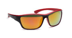 YUMA – Mirrored sport sunglasses UV400 – Red