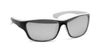 YUMA – Mirrored sport sunglasses UV400 – White