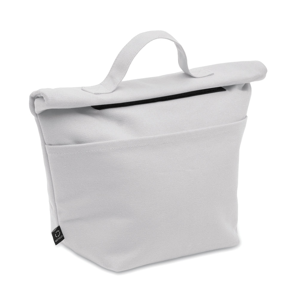 RECOBA COLOUR – Recycled cotton cooler bag – White