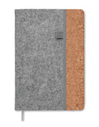 CORKBOOK – A5 RPET cork notebook – item picture top