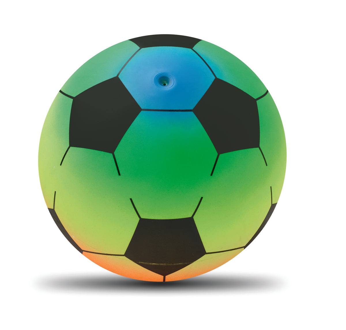 RAINBALL – Inflatable PVC beach ball – item picture side